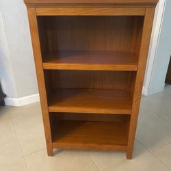 Wood Bookcase / Storage Shelf