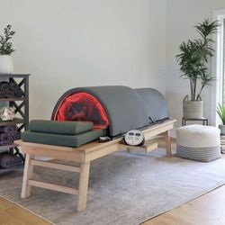 Sunlighten Infrared Sauna & Acoustic Light Sound Therapy Bed - Personal Spa