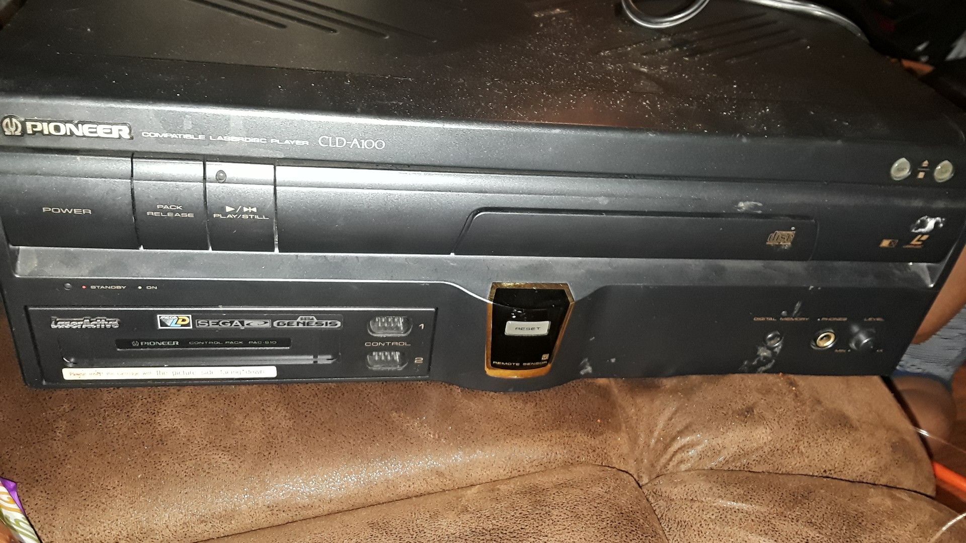 Pioneer CLD - a 100/Sega genesis laserdisc player for Sale in San