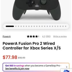 PowerA Fusion Pro 2 Wired Controller for Xbox Series X/s