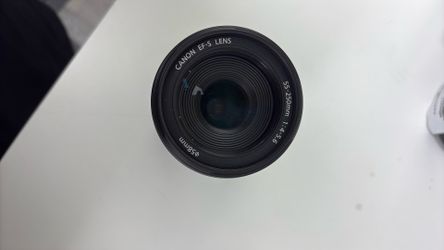Canon lens efs 55-250 mm