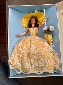 Collector Barbie Doll in Yellow Gown