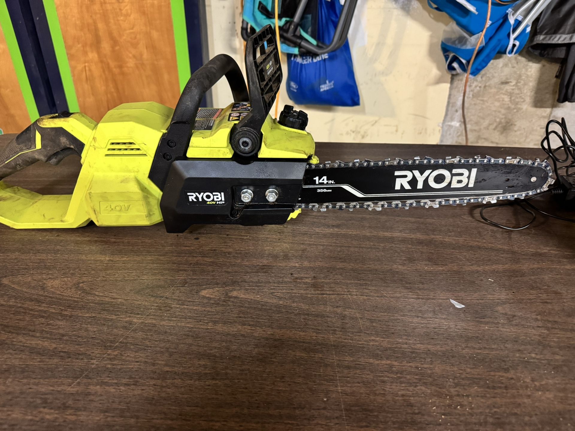 14in Cordless Ryobi Saw