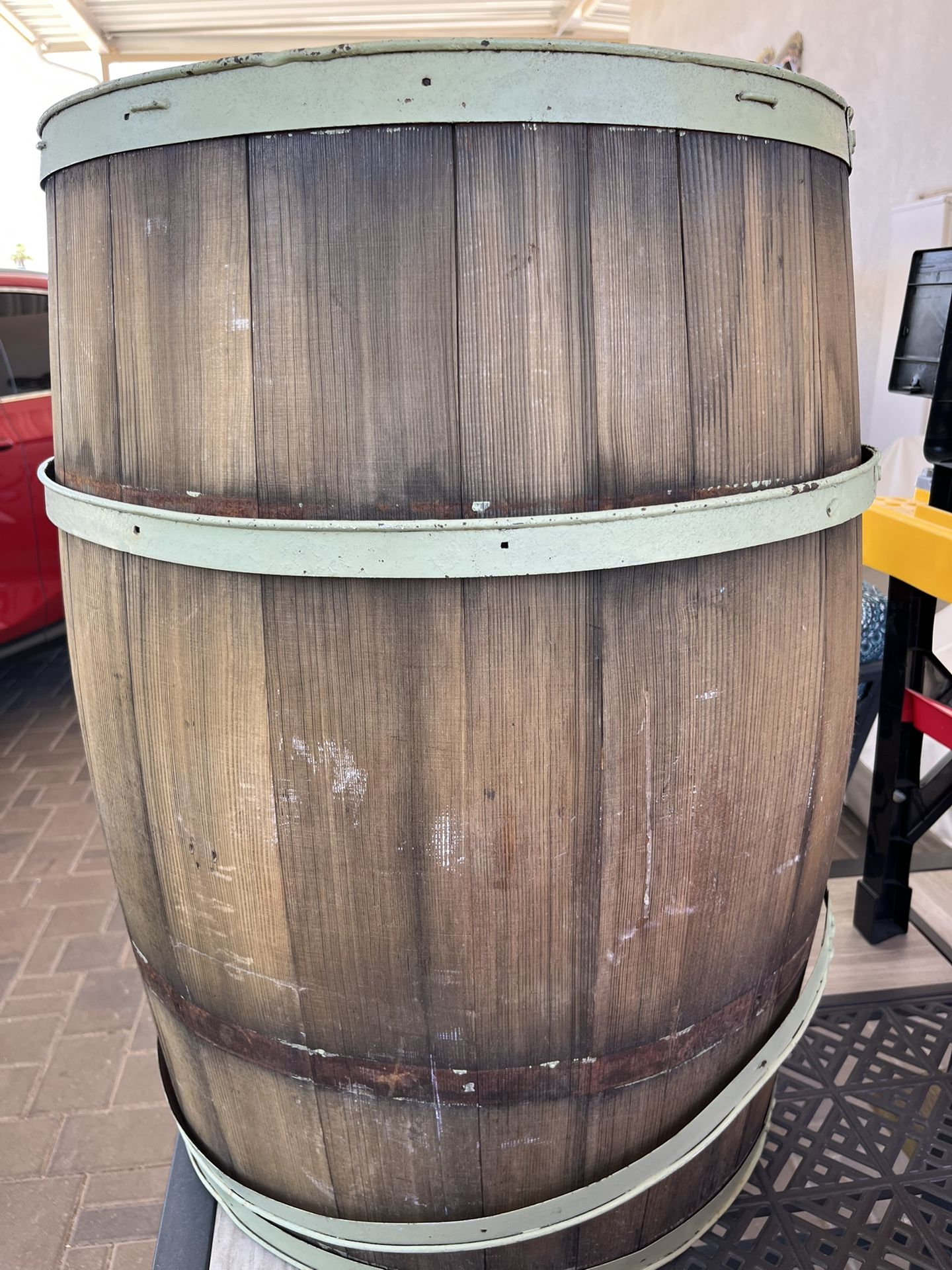 Antique Grain/flour Barrel