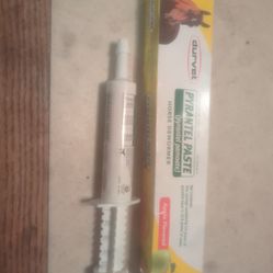 Horse dewormer apple flavor