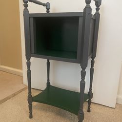 handpainted endtable