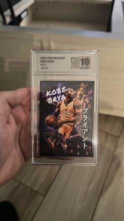 Kobe Bryant 2020 Custom Blast PCG 10 Gem Mint Card