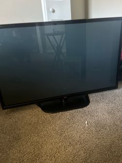LG Flat Screen TV with Stand