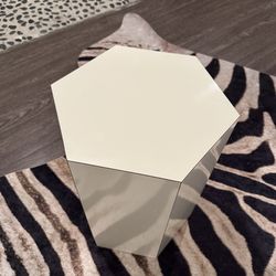Vintage Hexagon Side Table