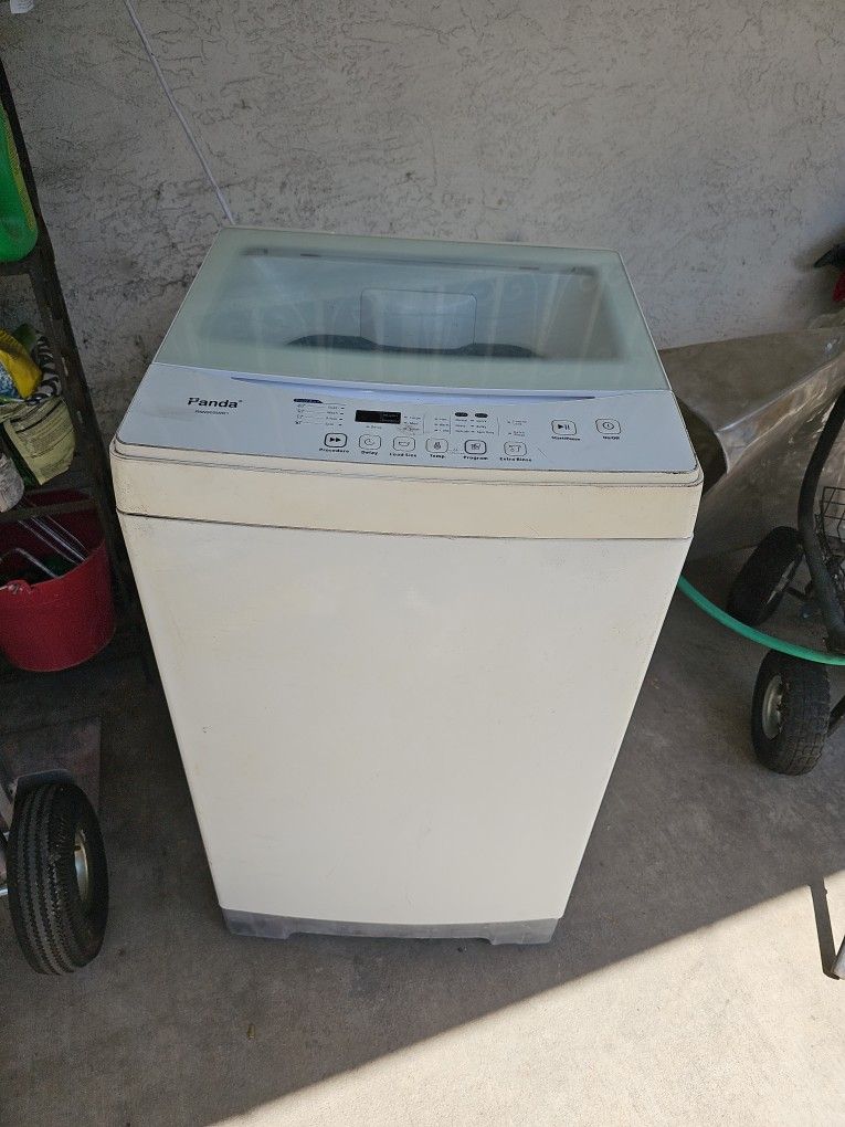 Set Of Mini Washer And Dryer 1.6 Cu Panda and Euhomy Small Electric Dryer