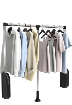 Pull Down Closet Rod Stainless Steel,35"-48" Adjustable Wardrobe Lift Rail