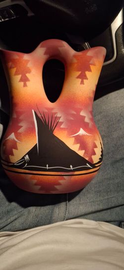 Navajo native american premium vase