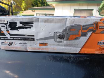 Ridgid one handed reciprocating saw