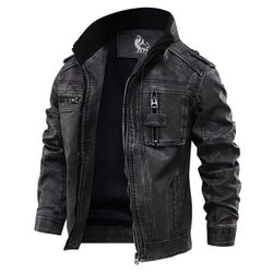 Leather jacket