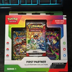 Pokemon first partner illustration pack