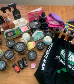 LUSH Haul; 49 items (some collectible)