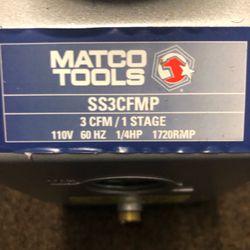 Matco Vacuum pump