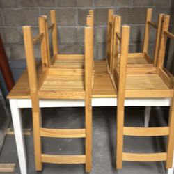 Table And Four Chairs