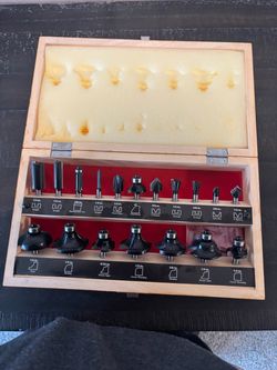 Master grip wood router bits