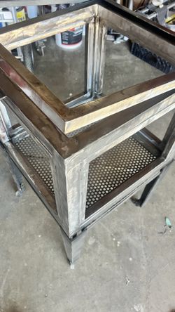 Custom TIG-Welded Steel Watch/Jewelry Display – Raw Industrial Modular System