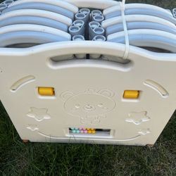 UANLAUO Baby Safety PlayPen Fence Gate Yard