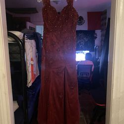 Wedding/Graduation  Maroom Dress 