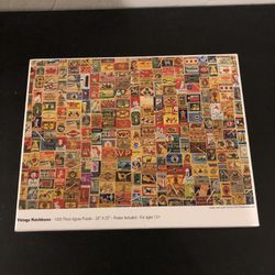 Puzzle Of Vintage Matchboxes