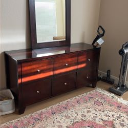 Dresser And Mirror 