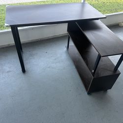 Foldable L Shaped Desk