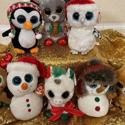 Christmas beanie boos Bundle
