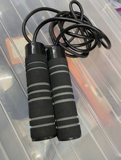 GOLD'S GYM Weighted Fitness 3-IN-1 Weighted Speed Jump Rope Adjustable