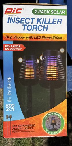 Insect Killer Torch Bug Zapper 2 Pack