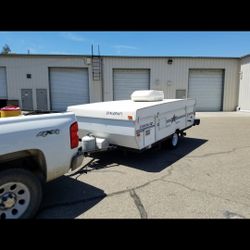  1998 Starcraft Spacestar pop up tent trailer with slide out and toilet/shower VERY CLEAN