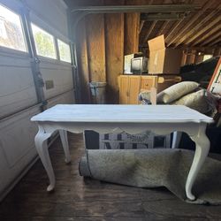 White Table