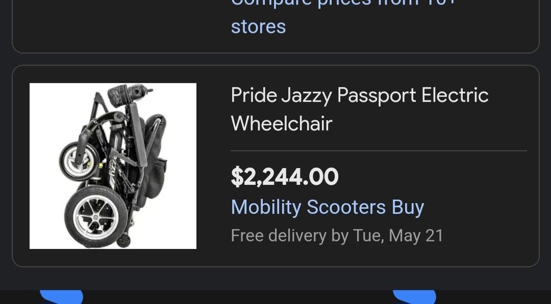 Foldable POWER CHAIR