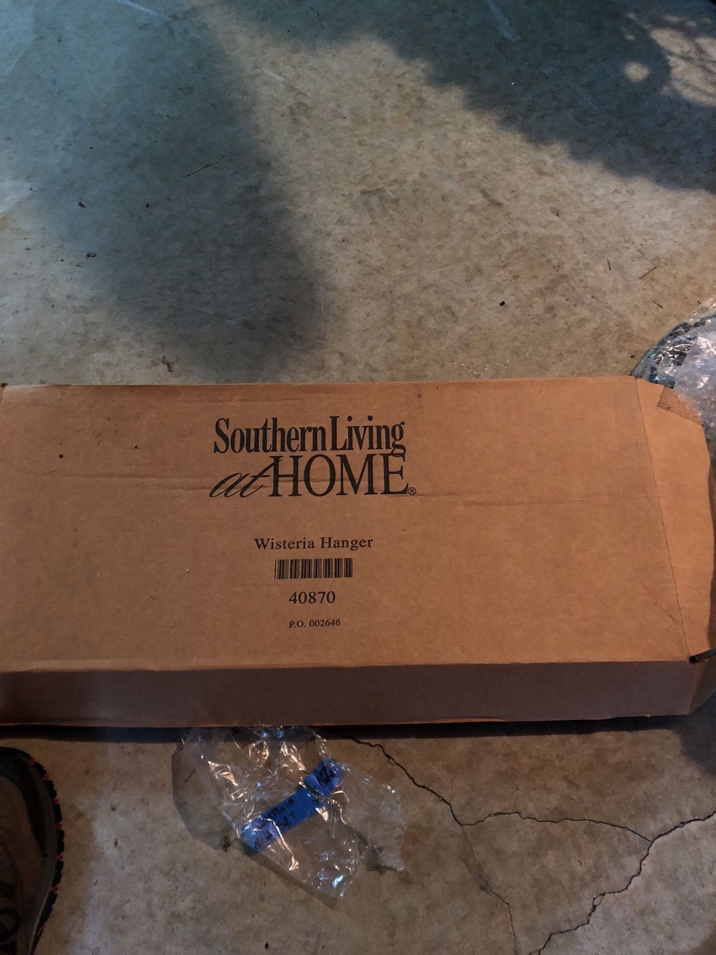 Wisteria hanger for plants