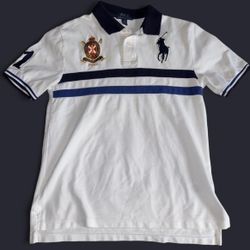 Polo Ralph Lauren Pig Pony #1  Blue & Dark Blue Youth Large