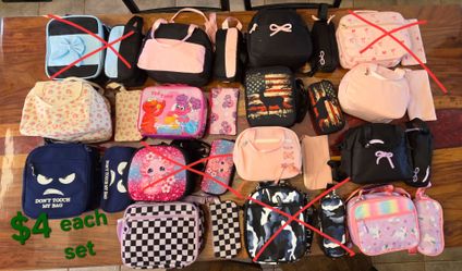 Lunchbox with matching pencil case
