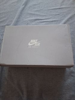 Air force 1, size 8 all white
