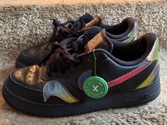Nike Air Force 1 Low Misplaced Swoosh Black