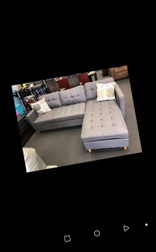 New Blue Grey Sectional