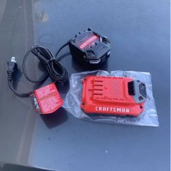 New Craftsman 20v Battery and Charger 