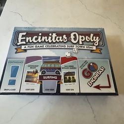 Encinitas Opoly Board Game