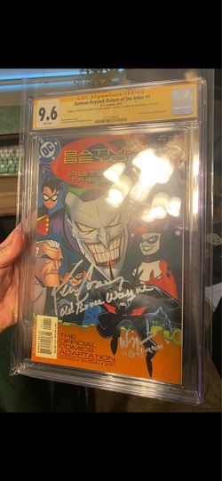 Batman Beyond 2x SIGNED CGC