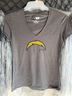 New Women’s San Diego Chargers V-Neck T-Shirt