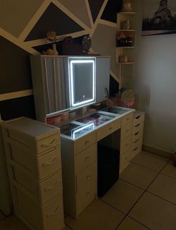 White Vanity