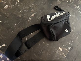 Cookies Black Fanny Pack / Sling Bag