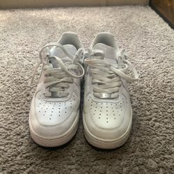 White Air Force 1s