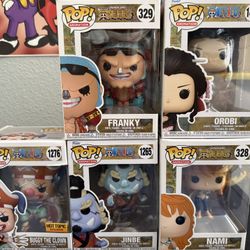 Funko POP One Piece collection 