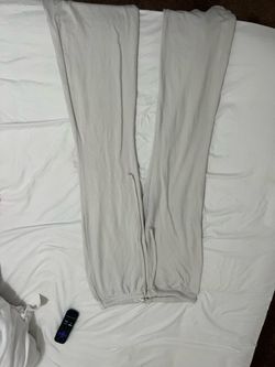 White leggings size M